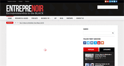 Desktop Screenshot of entrepre-noir.com